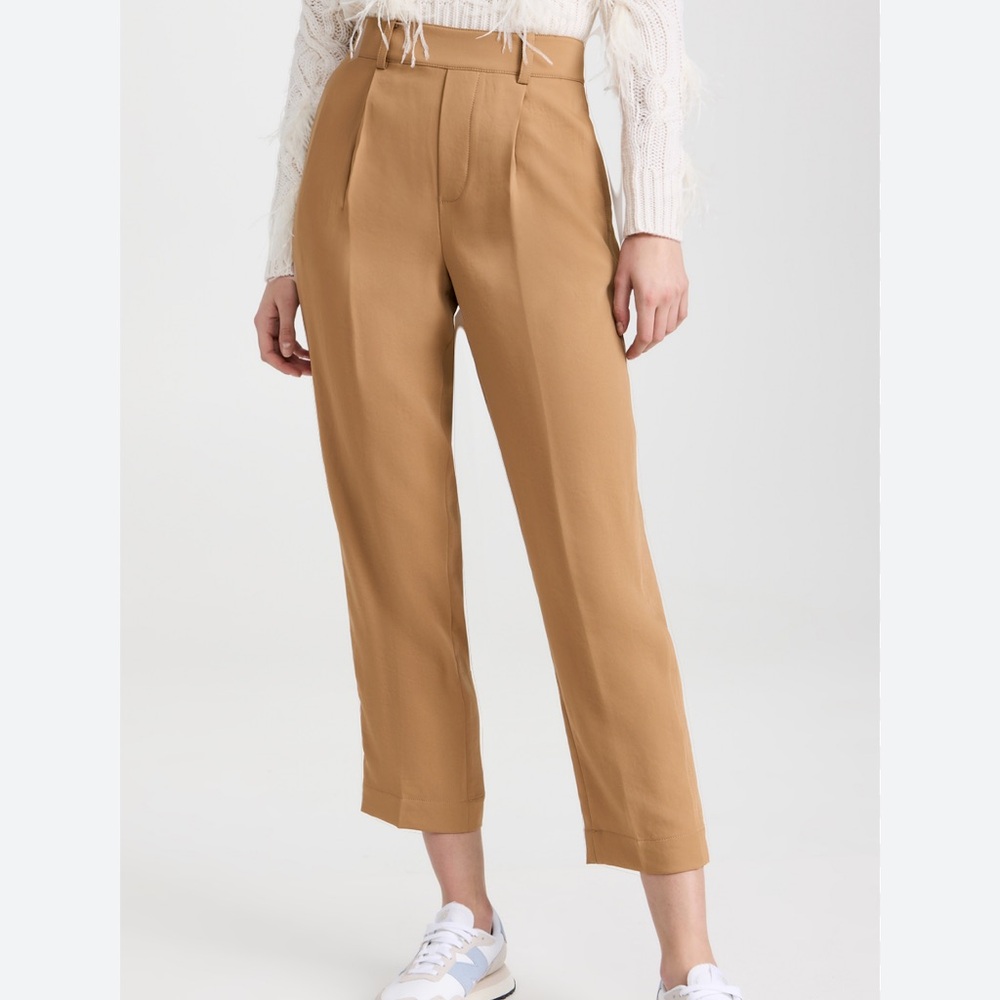 Worn twice Vince cropped wool trousers